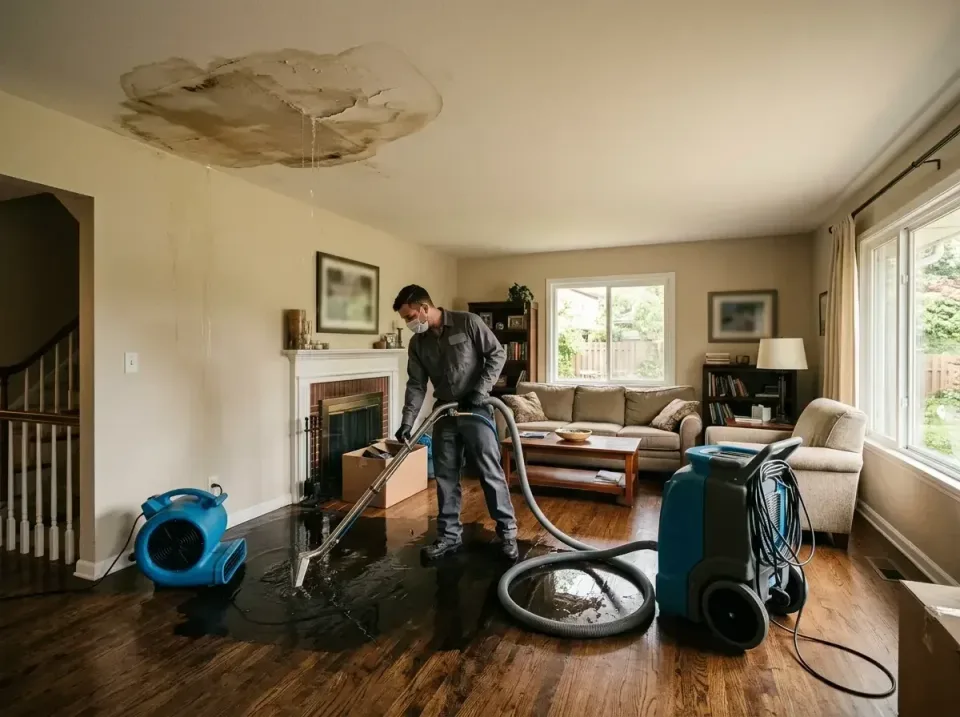 attic-pipe-burst-ceiling-drip-008 — frequently asked questions, Water Damage Restoration & Carpet Care in Warrenton, VA